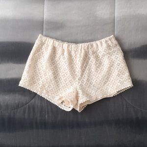 Aeropostale Lace Shorts